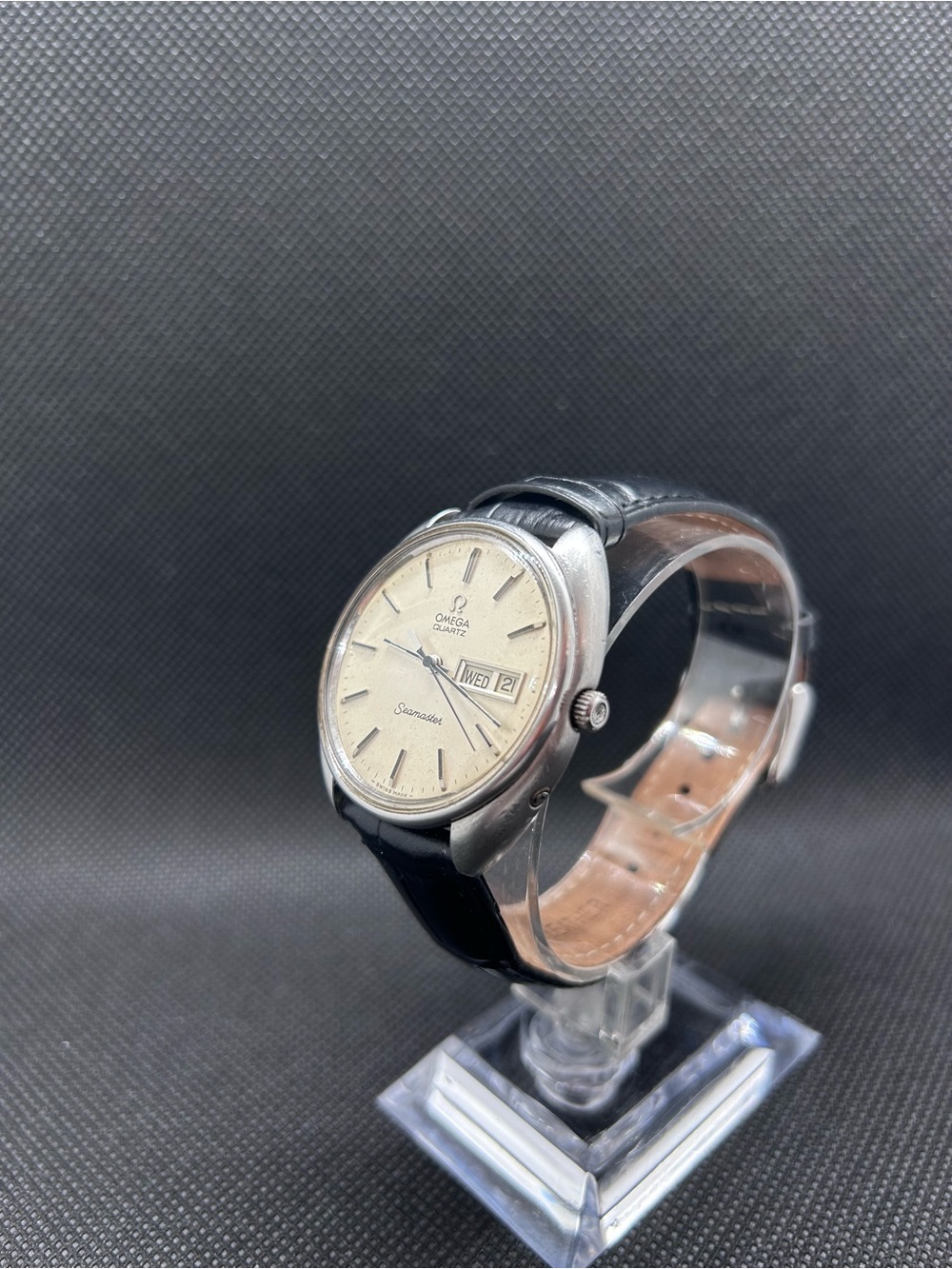 Vintage 1977 OMEGA Seamaster Cal. 1345 Quartz Day/Date 36mm Men's Watch - Picture 6 of 6